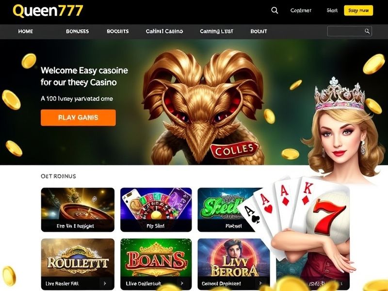 Welcome to queen777.com – your premier destination for top-rated online gambling games. Explore slots, live dealer tables, and expert-reviewed bonuses for a secure and thrilling gaming experience.
