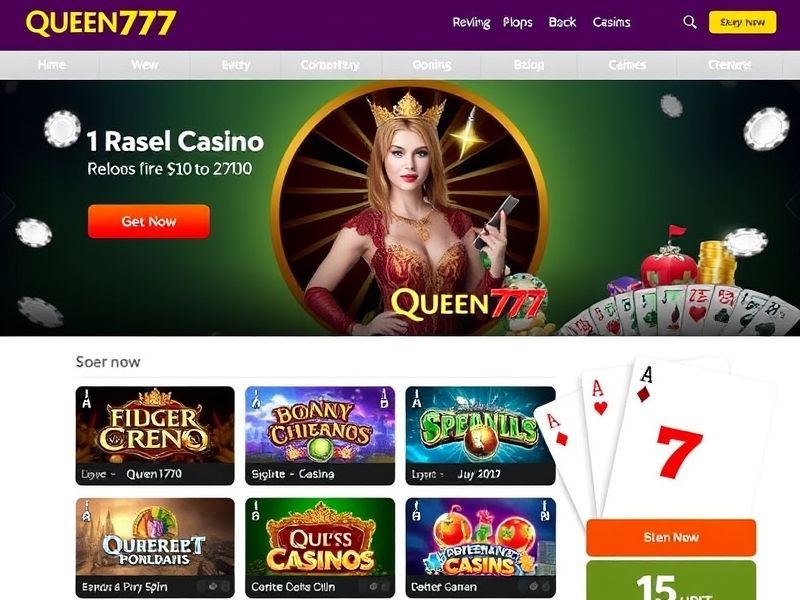 Welcome to queen777.com – your premier destination for top-rated online gambling games. Explore slots, live dealer tables, and expert-reviewed bonuses for a secure and thrilling gaming experience.